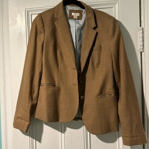 J.Crew ran blazer size 8